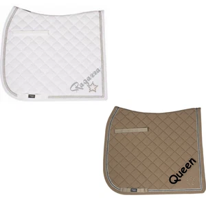 Schabracke STAR von CATAGO mit Namen *Turnierschabracke* weiß* Dressur*VS