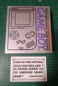 NUOVO Gameboy OG 1989 Giappone *SCATOLA ESTERNA INCREDIBILE - SANTO GRAAL - UNITÀ PERFETTA* 4 - Foto 1 di 6