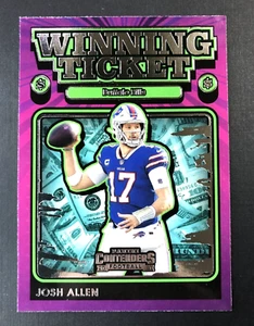 2021 Josh Allen Panini Contenders Winning Ticket Buffalo Bills # WT-JAL - Picture 1 of 2