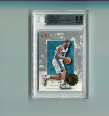 2000-01 Fleer Authority Rookies BGS 8,5 Jamaal Magloire Rookie 1250 Hecho Foto 1 de 2