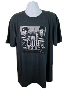 NUEVO CON ETIQUETAS Camiseta Straight Outta Alcatraz con Birdman y Capone Talla: XL - ¡Envío Gratis! - Imagen 1 de 5