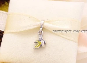 NEW Pandora Me Banana Yellow Charm 799673C01 Retired Authentic - Picture 1 of 3
