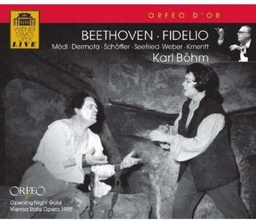 Beethoven FIDELIO 2 CD Set Karl Bohm Vienna State Opera 1955 Orfeo - Image 1 of 1