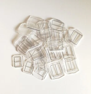 Bastel-Bauteile, Fensterscheiben Spur 0 - Bild 1 von 3