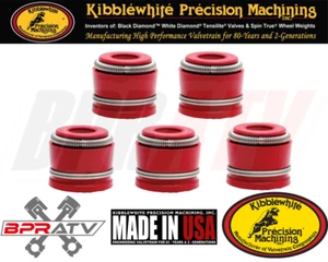 🔥Yamaha YFZ450 YFZ 450 Kibblewhite Viton Valve Stem Seals Seal Set of 5 Five⚡ - Picture 1 of 24