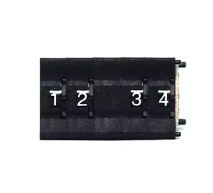 10 Stück Spacer TF51B10 W= 6mm für DIP Thumbwheel BCD Switch TF51 Hampolt Taiwan - Bild 1 von 6