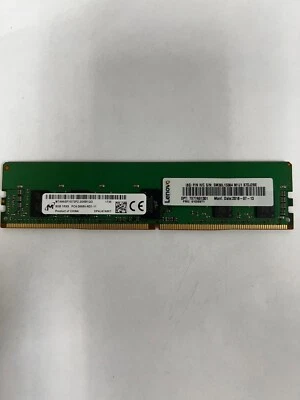 Lenovo 8gb 4X77A08600 4X77A08609 7X77A01301 DDR4 2666 MHz (1Rx8 1.2V) RDIMM - Image 1 of 3
