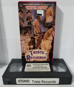 Triste Recuerdo Antonio Aguilar y Flor Silvestre (VHS Spanish) - Bild 1 von 5
