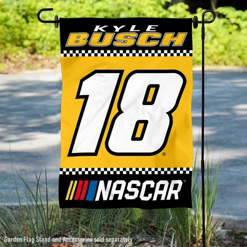 Kyle Busch Garden Yard Banner Flag Cover