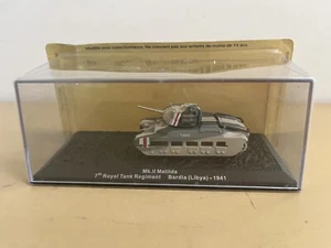 Altaya Matilda Mk.II 7º Regimiento Real de Tanques Bardia Libia 1941, 1:72, Sellado - Imagen 1 de 6