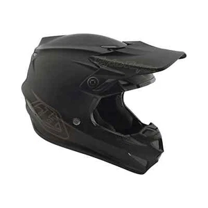 NEW Troy Lee Designs SE4 POLY MONO Motocross Helmet W/MIPS Matte Black All SIzes - Picture 1 of 4