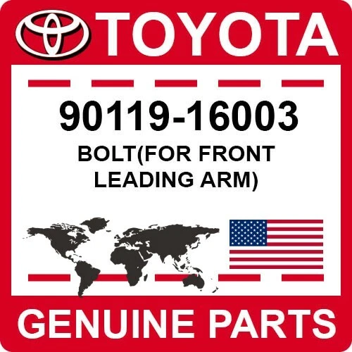 Toyota Land Cruiser Lexus LX450 OEM genuino perno 90119-16003 Foto 1 de 1