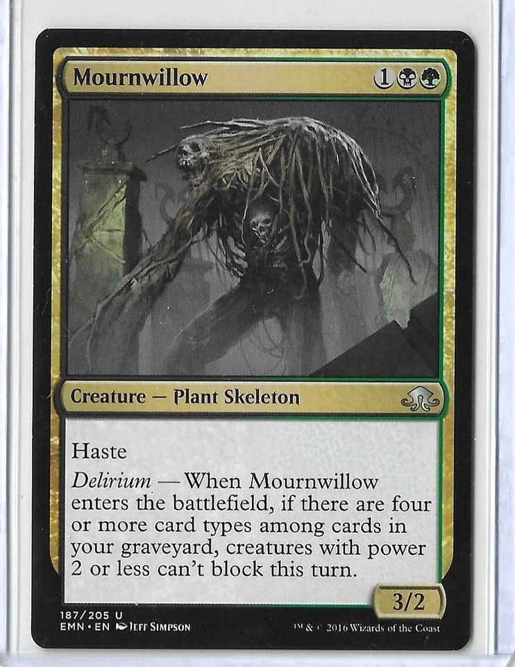 MTG Mournwillow Eldritch Moon (EMN) Uncommon Magic Card #187/205 Unplayed - Image 1 of 1