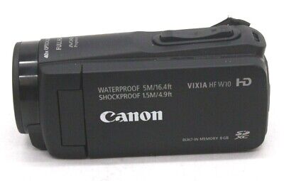 Canon VIXIA HF W10 High Definition Camcorder - Black • 118.70$
