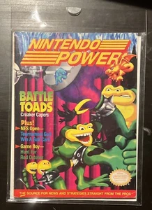 Nintendo Power Magazine Battletoads Issue #25 L From Video Game History Foundat - Picture 1 of 2