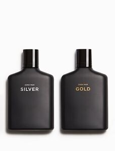 Zara Man, Silver + Gold 2er Set EDT 2x100ml, NEU&OVP