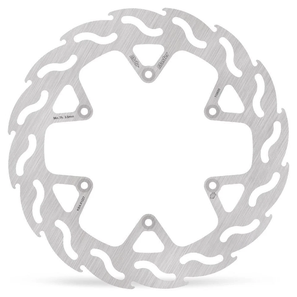 MotoMaster Flame OS Fixed Rear Brake Disc for KTM 125 XC-W 2017-2018 - Image 1 of 1