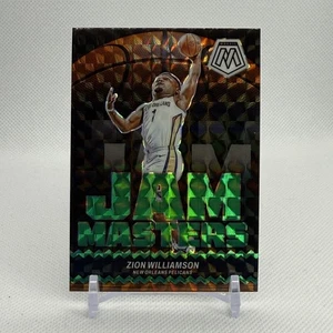 2023-24 Zion Williamson Mosaic Jam Masters Green Prizm #16, F, Pelicans, NBA - Picture 1 of 2