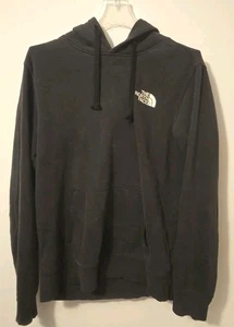 The North Face Men's Hoodie Sweatshirt Black Hooded Sweater Size S Small - Picture 1 of 4