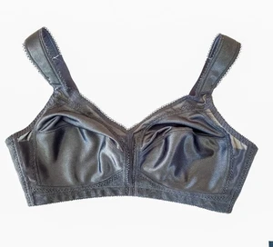 Sujetador Underscore 40C Negro Inalámbrico Camiseta Floral Encaje Malla Cojín Correa Cono - Imagen 1 de 8