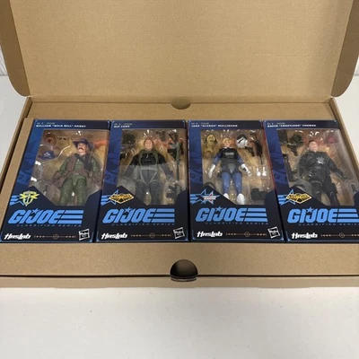 Figuras de libélula Haslab clasificadas GI Joe Wild Bill, Ripcord, Crazylegs, Glenda Foto 1 de 4