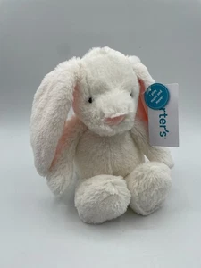 New Carters Bunny Rabbit Musical Wind Up Plush White Pink Ears 10" 2020 Tags - Picture 1 of 14