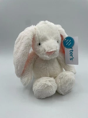 New Carters Bunny Rabbit Musical Wind Up Plush White Pink Ears 10" 2020 Tags - Image 1 of 4