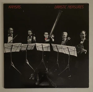 Kansas Drastic Measures Vintage Vinyl LP Record VG+ Classic 80's Rock RARE - Picture 1 of 2