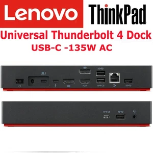 Lenovo ThinkPad Universal Thunderbolt 4 WorkStation Dock TYPE 40BO DK2131 135W - Afbeelding 1 van 5