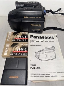 Videocámara Panasonic PVQ-L458 PalmSight VHSC excelente estado - Imagen 1 de 9