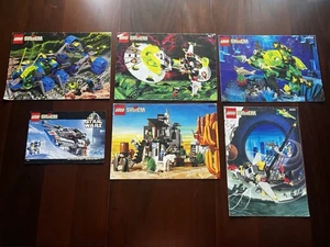 MANUALES LEGO VINTAGE WESTERN, ESPACIO OVNI, STAR WARS, ZONA AQUA, 6761, 6979, 7130 - Imagen 1 de 2