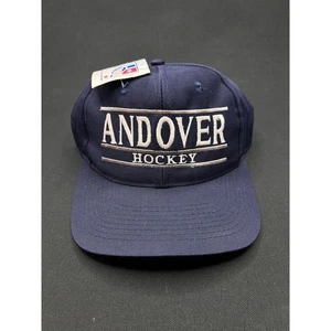 Vintage 1990s Andover Hockey Snapback Hat - The Game Made in Dominican Republic - Bild 1 von 8