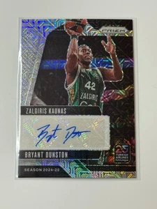 2024-25 Panini Prizm EuroLeague Signatures Mojo Auto Bryant Dunston 10/25 - Picture 1 of 2