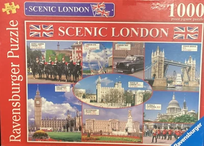 Ravensburger 1000 pc: Scenic London 2016, Jigsaw Puzzle Rare - Image 1 of 2