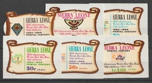 1969 Sierra Leone Sc# C84-9 Airmail - Postal History Set - MNH Cv$19.30 - Picture 1 of 1