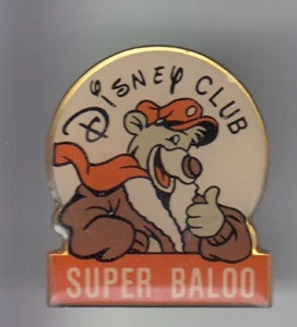SELTENE PIN PINS PIN'S .. DISNEY CLUB PARIS FRANCE VINTAGE 1992 BALOO BEAR ~US18 - Bild 1 von 1