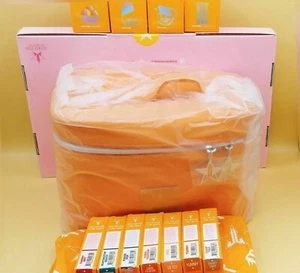 Jeffree Star Limited Edition Thirsty Orange Hand Mirror Travel Bag 7 ~ VLL 4 ~ VLS - Imagen 1 de 12