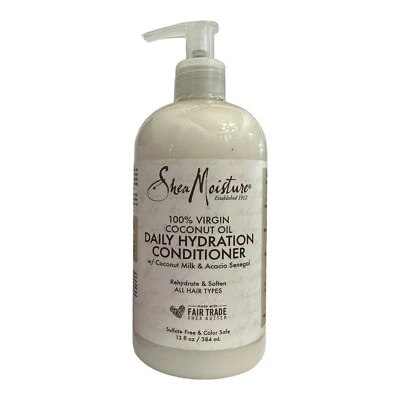 Shea Moisture Daily Hydration Conditioner 13 oz Coconut Milk Acacia Senegal Pump - Image 1 of 4