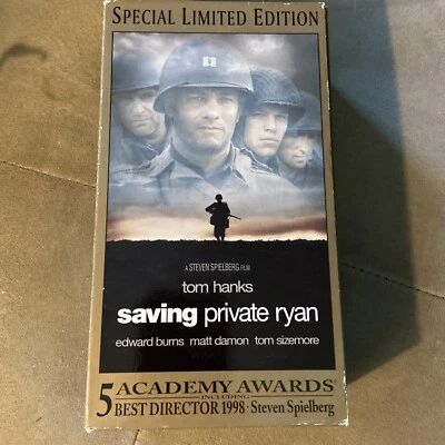 Saving Private Ryan (VHS, 2000, 2-Tape Set, Special Limited Edition) - Image 1 of 4
