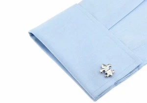 Fleur-de-lis Cufflinks With Cufflink Gift Box - Picture 1 of 4