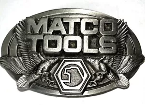 Matco Tools Eagle meccanico auto auto auto aquila anni 80 fibbia cintura vintage - Foto 1 di 6