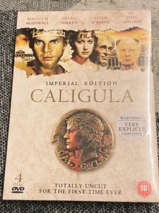 CALIGULA - IMPERIAL EDITION 4 DISCS UNCUT DVD - 1979 BRAND NEW & SEALED OOP - Foto 1 di 2