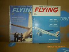 Lot of 2  Vintage Flying Magazines 1959 October and June