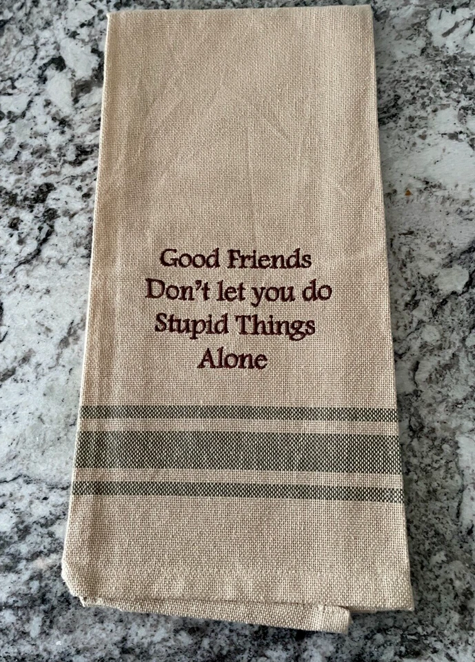 Park Designs Good Friends Dishtowel New - Изображение 1 из 3