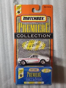 Matchbox 1997 Premiere Series 17 - 1968 Mustang Cobra Jet - 1 of 25,000 Limited - Bild 1 von 2