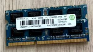 RAMAXEL 4GB 2RX8 PC3-10600S-999 HF Memory - Picture 1 of 2
