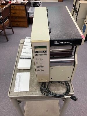 Zebra 110Xi3+ 300 dpi Thermal Printer USB, Parallel & Rewind P/N: 113-701-00200 - Image 1 of 4