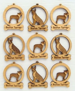 Boston Terrier Mini Ornamente 9er Box  - Bild 1 von 1