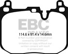 EBC 2015+ fits Mini Cooper John Cooper Works Redstuff Front Brake Pads MINI John Cooper Works