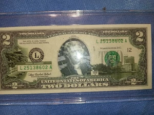 RHODE ISLAND $2 DOLLAR BILL SERIES 2003 A UNCIRCULATED STATE OVERPRINT IN CASE - Picture 1 of 2